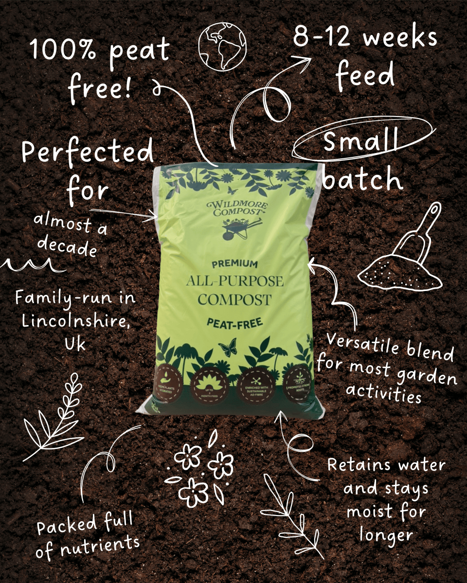 Wildmore Compost All Purpose 1000 Litre Bulk Bag - Wildmore Compost